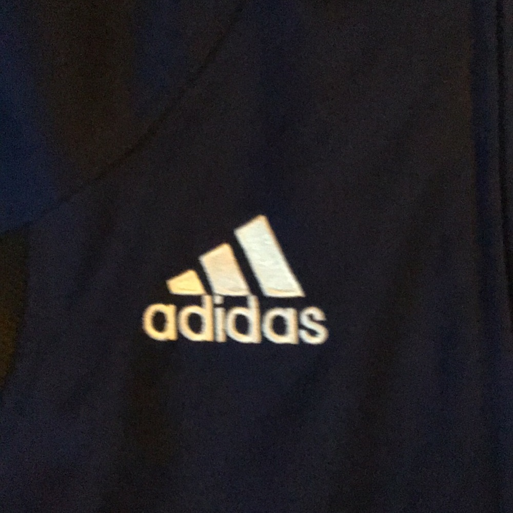 Navy blue Adidas jacket - Picture 2 of 5